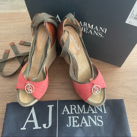 Armani Jeans espadrilles sandals 👡👡👡 - Picture 2 of 8